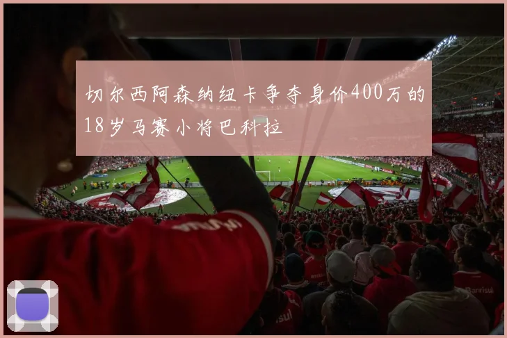 切尔西阿森纳纽卡争夺身价400万的18岁马赛小将巴科拉